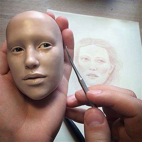 Russian Artist Michael Zajkov Creates Stunningly Realistic Doll Faces