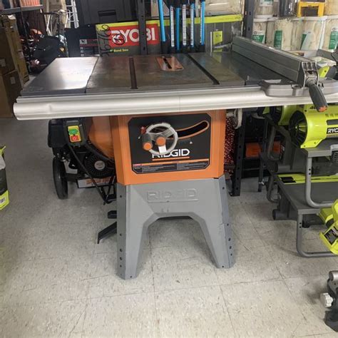 Ridgid 13 Amp 10 In Professional Cast Iron Table Saw For Sale In
