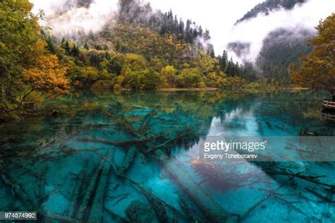 Jiuzhaigou Valley Photos And Premium High Res Pictures Getty Images
