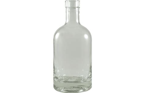 375 Ml Clear Glass Spirit Bottle Nordic Design Kaufman Container