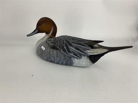 Lot Limited Edition Wooden Duck Decoy Done By Jules A Bouillet