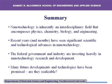 Introduction To Nanometer Scale Science And Technology