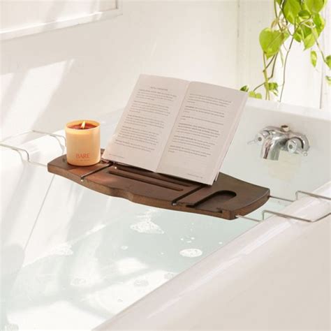 It features removable wine glass holders, a tablet or book holder, and plenty of space to keep. 10 Best Bathtub Trays - Best Bath Caddies