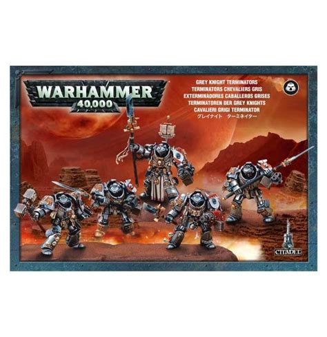 Warhammer 40k Grey Knights Gk Terminator Squadpaladins 5011921092376