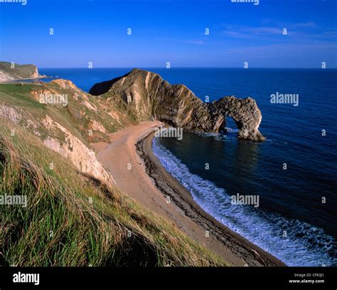 Durdle Door A Natural Limestone Arch Near Lulworth Cove Part Of The