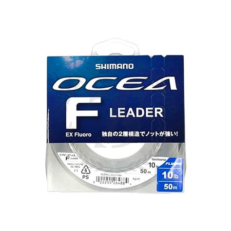 Shimano EX Fluoro Leader 50m 10lb Clear