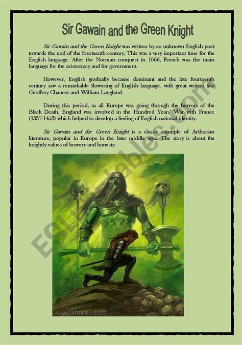 But, the amalgamation of christianity otherwise, the poem ends with a beautiful and unexpectedly moving final line, as if it were a prayer; Sir Gawain and the Green Knight (reading comprehension ...