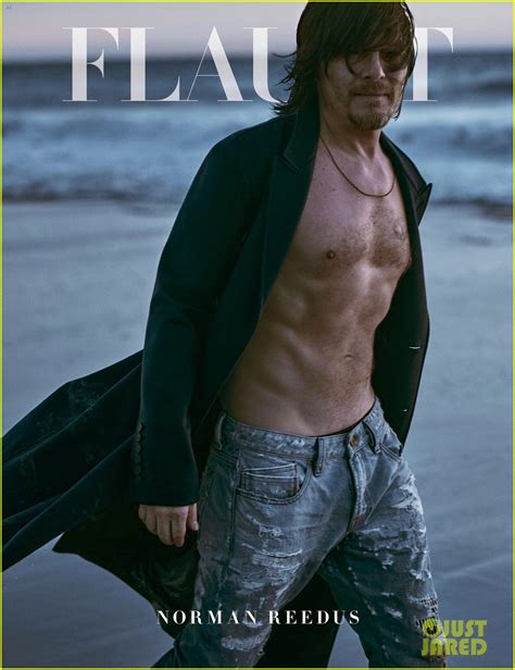 Norman Reedus Goes Shirtless For Hot Flaunt Cover Photo 3305928