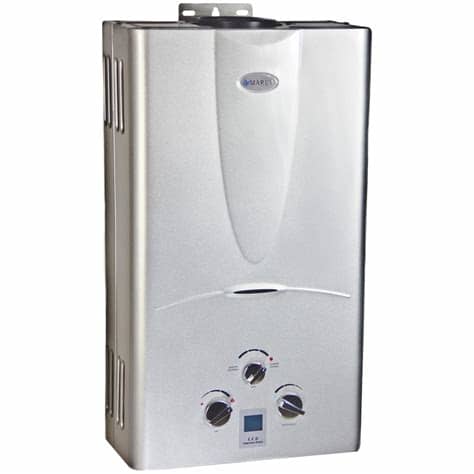 Tipe terakhir menggunakan sumber tenaga matahari. Marey Power Gas 10L Digital Panel Tankless Water Heater ...
