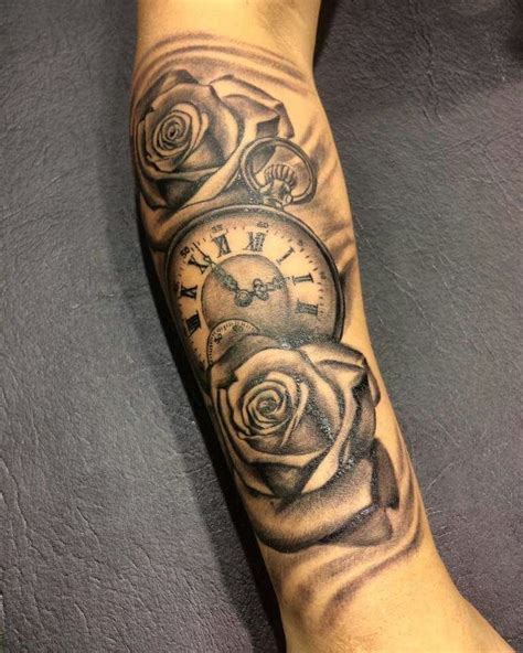 Clock Tattoos 21 Forearm Tattoos Sleeve Tattoos Forearm Tattoo Men