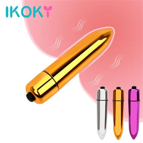 ikoky silver sex vibrators for women g spot clit bullet vibrating massage dildo toys for female