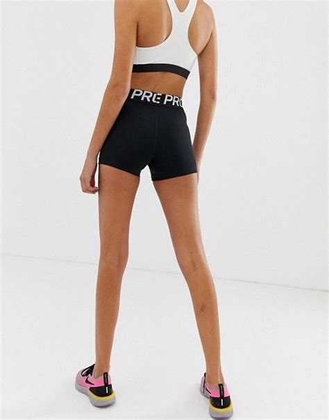 Nike Pro Training 3 Inch Shorts In Black Asos Athletic Outfits
