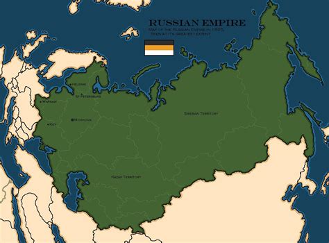 Russian Empire 1895 Imaginarymaps