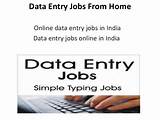 Photos of Online Jobs Data Entry
