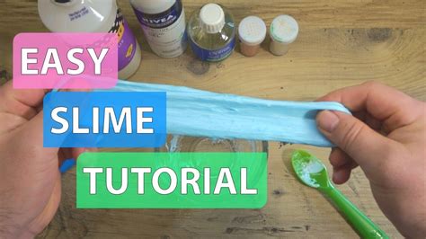 Easy How To Make Slime Tutorial For Beginners Full Ingredients And