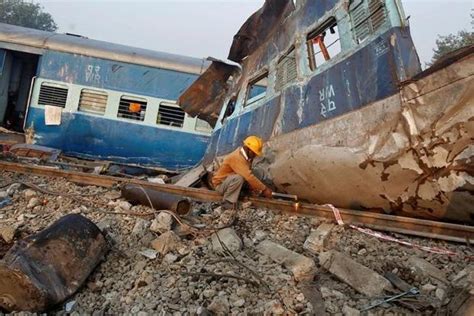 Kanpur Train Accident Search For Bodies At Crash Site Ends As Toll