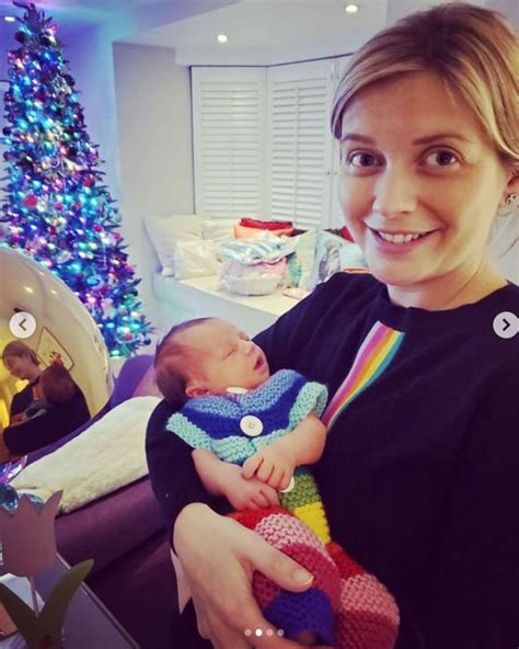 Rachel Riley Countdown Star Shares Snap Of Newborn Daughter After