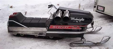 Just A Car Guy The Midnight Oil Racing Mercury Snowmobile