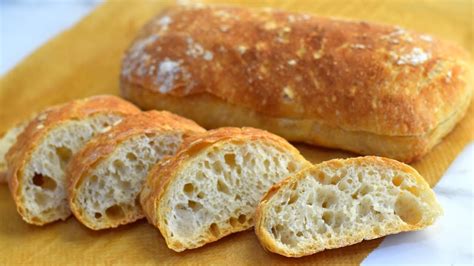 Easy Artisan Ciabatta Bread Reciperustic Italian Breadno Knead Rustic