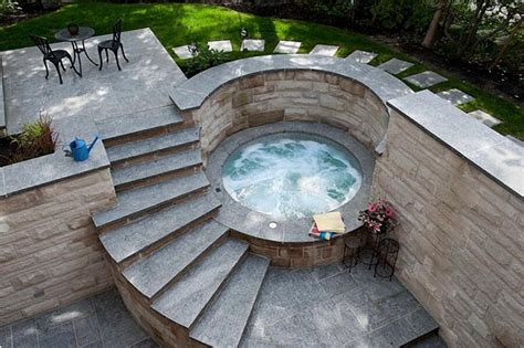 Your Private Backyard Retreat Starts Here 12 Outdoor Hot Tub Ideas Proud Home Decor