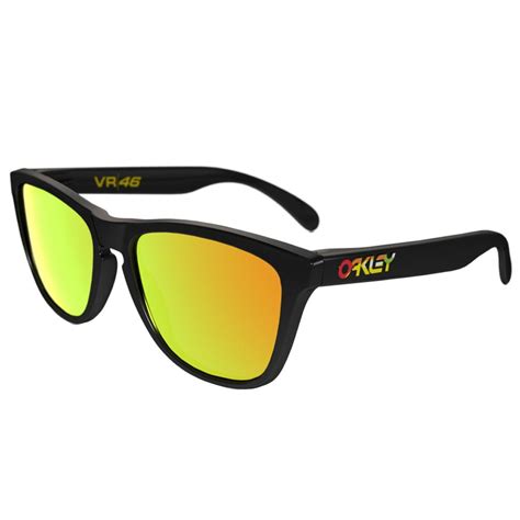 One of oakley's heritage pieces from the 1980s gets updated by one of its current world champion athletes. Oakley Frogskins Valentino Rossi Collection Sunglasses ...