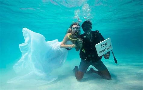 Underwater Wedding At Andaman Islands Havelock Island Beach Resort