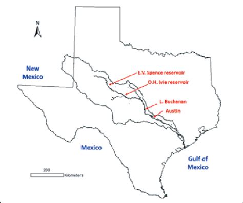 The Colorado River Watershed In New Mexico And Texas
