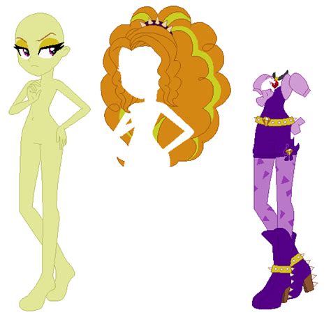 Equestria Girls Adagio Dazzle Base 03 By Selenaede On Deviantart