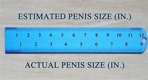 Girls Tend To Exaggerate Size Heres A Ruler To Convert Perceived