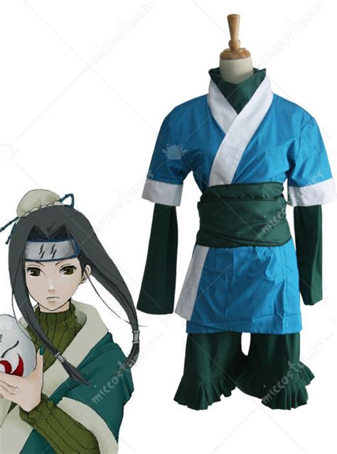 Dark Blue Naruto Haku Cosplay Costume Cosplay Shop