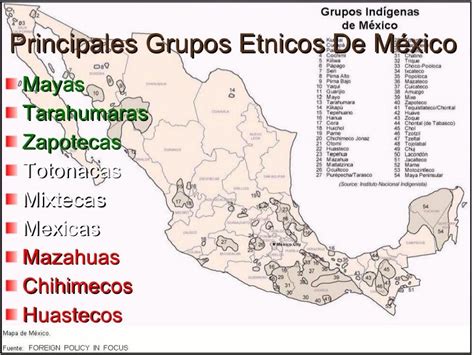 Indigenas En Mexico Principales Pueblos Indígenas De México