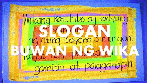 Slogan Buwan Ng Wika 2019 Pinakabagong Balita Tungkol Sa Nauukol Sa