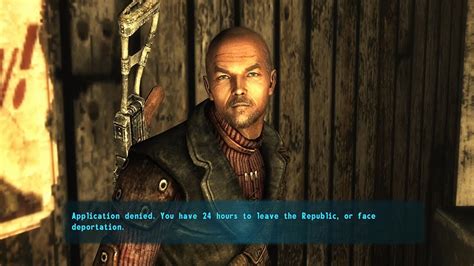 Applying For Citizenship To Republic Of Dave In Fallout 3 Youtube