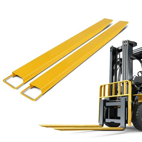 72 X 55 Steel Pallet Fork Extensions For Forklifts Lift Truck Slide