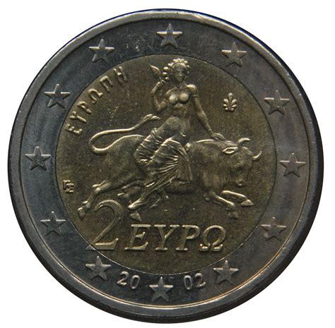 2 Euros 1ère Carte Grèce Numista