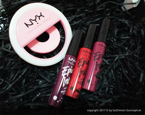 Review ลองของใหม่ Nyx Epic Ink Lip Dye ลิปสติกเนื้อ Tint น้องใหม่สายดาร์ค Touns Lifestyle