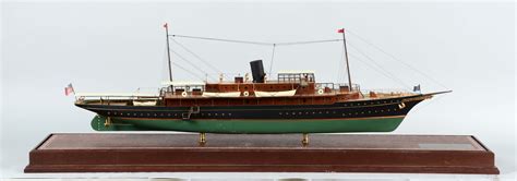 Lot Detail Corsair Steam Yacht Model Ship