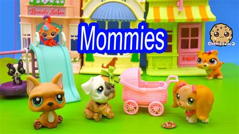 Lps Mommies Series Littlest Pet Shop Newborn Baby At Park Part 62