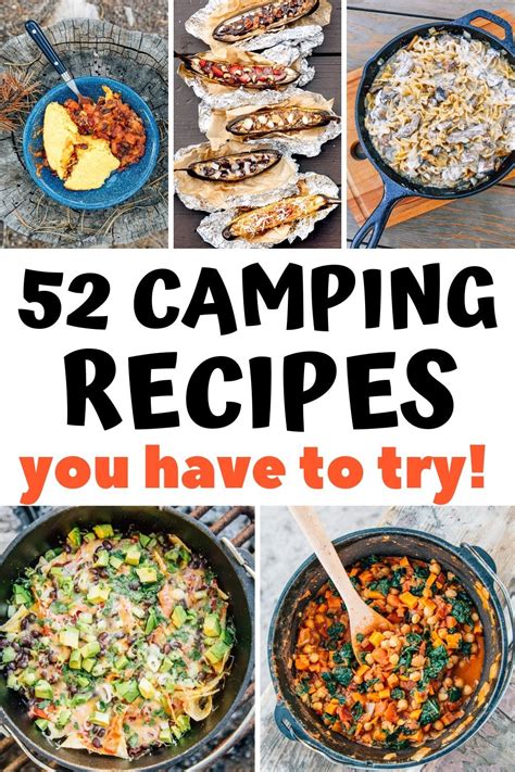 52 Incredibly Delicious Camping Food Ideas Camping Food