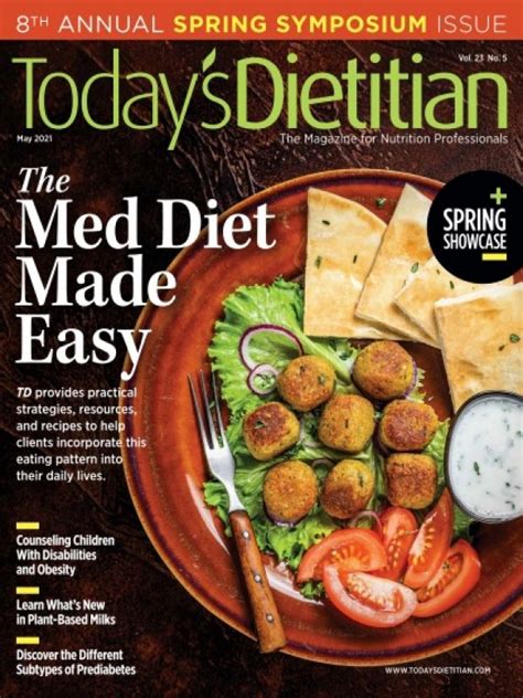 Todays Dietitian May 2021 Download Free Pdf Magazine