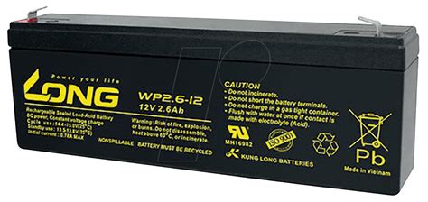 Wp 26 12 Maintenance Free Sealed Lead Acid Battery 26 Ah 12v At