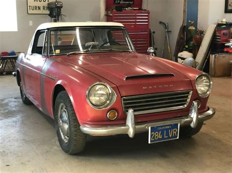 1967 Datsun Roadster Fairlady 1600 With Hard Top And Soft Top 4 Speed