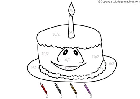 Today is a day to celebrate! Coloriage Brithday Cake : Livre De Coloriage De Gateaux ...