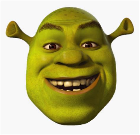 Shrek Meme Birthday Card Shrek Emoji Png Transparent Png Kindpng