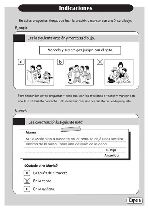 Prueba Ece ComunicaciÓn Segundo Grado