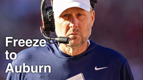 Hugh Freeze Auburns New Coach Initial Thoughts Youtube
