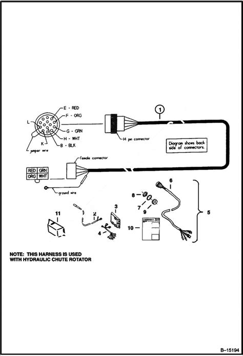 Bobcat Pin Plug Wiring Diagram Electrical Wiring Work