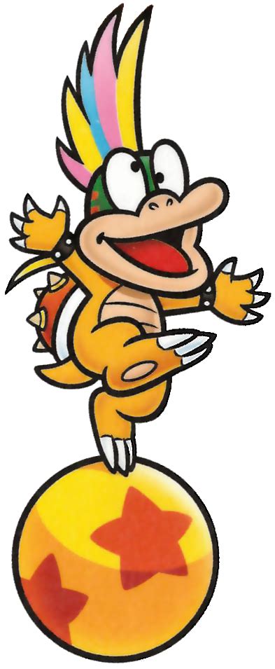 File Lemmy Colouring Book Png Super Mario Wiki The Mario Encyclopedia
