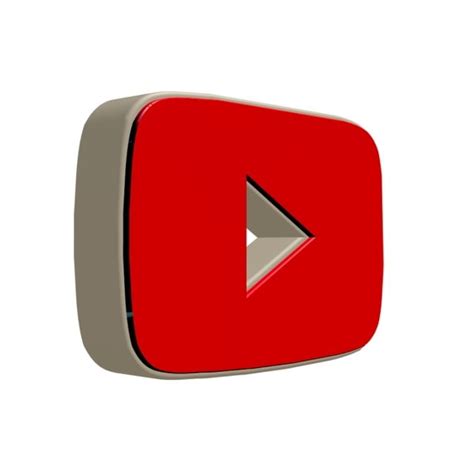 Youtube Logo Icon 3d Images And Photos Finder