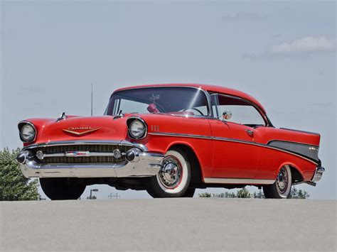 1957 Chevrolet Bel Air Sport Coupe Cars Classic Wallpapers Hd